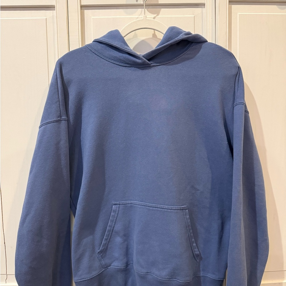 Hollister feel good Blue Pullover Hoodie in XS